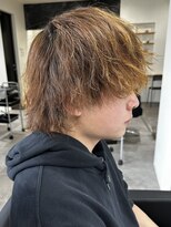 ヒュイル バイ ニアウ(Hwyl by Niau)&nbsp;メンズ前上がりウルフパーマツイストパーマスパイラルパーマ