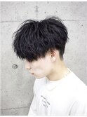 縦落ちパーマ メンズパーマ