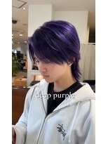 アウラ(AURA)&nbsp;大森元貴風パープルウルフ