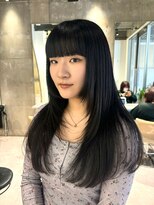 ヨーク(yoke)&nbsp;【yoke×CHIHIRI】レイヤーカット×ブルーブラック