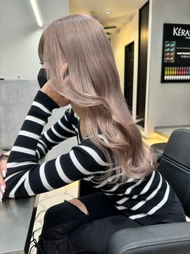 ラピステン 福岡天神 大名店(Lapis) 担当_原島/エクステ/レイヤー/ブリーチ/髪質改善/ブリーチなし