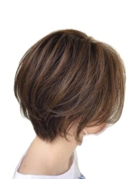 ノエル(noel)の写真/【似合わせカット◎】一人一人の骨格に合わせてあなただけのショートカット☆もちろん自宅での再現性も◎