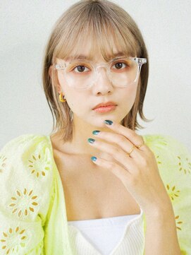 ジプソ 池袋西口(Gypso) ミルクボブ5/池袋美容室/髪質改善カラー/白髪ぼかし/縮毛矯正