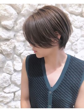 ヘアサロン エフ 渋谷(F) #ハンサムショート#丸みショート#レディースカット