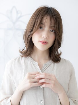 ヘアスタジオ ガロウ(hair stuido garou) ミディアムヘア/暗めカラー/グランマッシュ/盛岡123