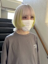 イェッカ パビル(YECCA pabil)&nbsp;ホワイトベージュとイエロー