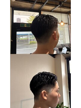 リーブルサニー(Libre Sunny) サイドパート×スキンフェード