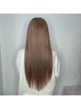 ルアナ エクステ 名古屋栄店(Luana.) 【before、afterあり】重ためボブからロングに。