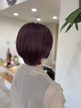 ウィット(8) ショートボブ×ラベンダー