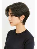 ショートカット・レイヤーカット×白髪ぼかし