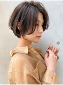 大人ショート・ショートボブ・グレージュ☆