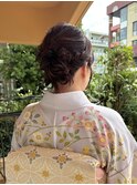 訪問着×ボブアレンジ【Treno.吉祥寺】
