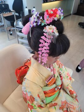 イザ(IZA) 七五三ヘア 日本髪