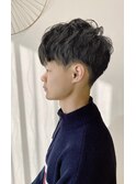 レイヤーマッシュ　ニュアンスパーマ