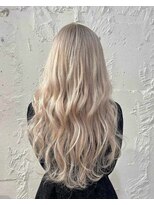 フィーネ 吉祥寺(Fi -Ne)&nbsp;透明感ホワイトブロンドカラー/韓国へア/プルエクステ/髪質改善