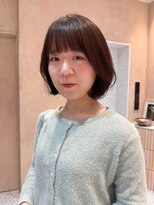 オン キャナルシティ博多前店(on) 【晴音】フレンチボブ/ラベンダーブラウン/20代