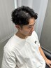 ☆メンズ限定☆　カット　+　ポイントストレート　　15,500