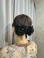 ヘアアレンジメント ボガスティーズ 川崎店(Hair arrangement Vogusty's) ツインお団子ヘア
