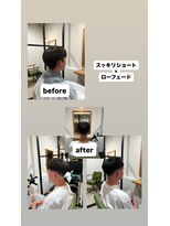 ヘアーメイク マーズ 売布店(Hair Make Mars) スッキリショート×ローフェード