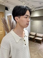 ローレン(LOREN) ベリーショート/ダークアッシュ/ニュアンスパーマ/韓国マッシュ