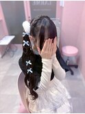 サイドポニー（ハート追加）