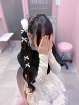 ラルム 大宮東口店&nbsp;サイドポニー（ハート追加）