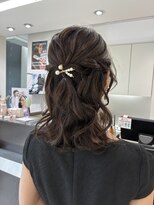 エムタニグチミュー(MTANIGUCHI Mieux) ハーフアップ/結婚式ヘア/ヘアアレンジ