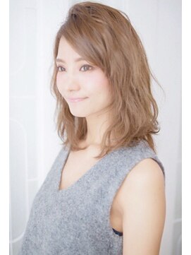 ジャンプッシュ 平尾(JUMPUSH) 【西鉄平尾 美容院 JUMPUSH】可愛い大人ミディアムstyle