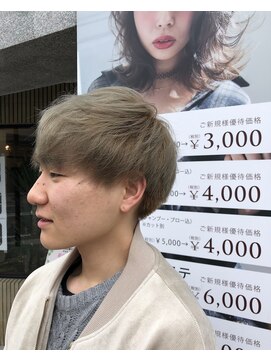 美容室 スタンド(Stand) ハイトーンマッシュ