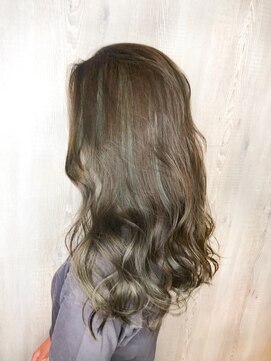 オアシス ガーデン 松戸店(Oasis GaRDEN) オリーブハイライトロングレイヤー