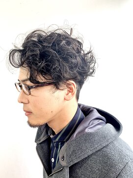 ヘアメイク オブジェ(hair make objet) メンズツーブロックミックスパーマ