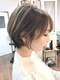 エス ヘア&ヒーリング(S hair&healing)の写真/【髪質改善できる美髪矯正】酸性ストレート/トリートメントストレートで,より美しいショートStyleが叶う☆