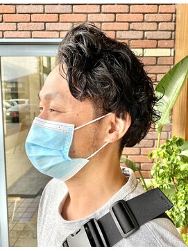 リコリミックス(RICO remix) メンズアップバングウェーブ