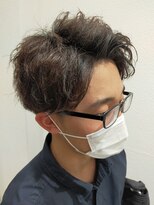 アッシュ 元住吉店(Ash)&nbsp;マスク×メガネ×アップバング