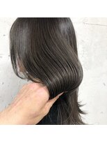 ヘアアトリエコモノ(hair l'atelier KoMoNo) 【0bleach】オレンジ味抹消！透明感たっぷりグレージュ