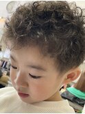 ちびっ子メンズパーマ