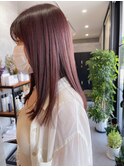 髪質改善*透明感ピンクカラー【伊勢崎】【太田】【前橋】
