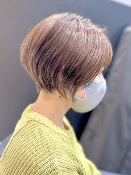 ジエクト 本店(The Ect) 似合わせカット×ミディアムからショートへ×簡単スタイリング