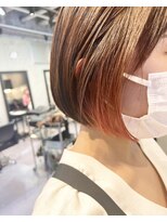 オルロバイイザ(ORLO by IZA)&nbsp;ショートボブ×さりげインナー