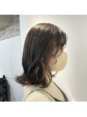 モードなインナーカラー。