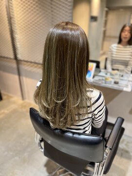 ラフ(Laugh) Balayage×Olive beige