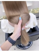 ペレ 栄店(PELE) ウルフ/マチルダボブ/ピンクベージュ/インナーグレージュ/栄