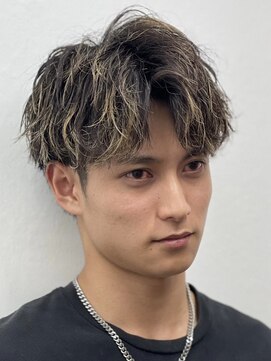 ヒロギンザ 大阪本店(HIRO GINZA) メッシュ×ツイストスパイラルパーマ