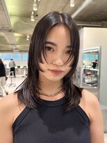 ダブ アオヤマ(DaB AOYAMA)&nbsp;姫カット顔まわりカット前髪カットステップカットレイヤーカット