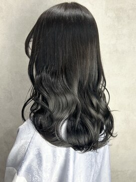 ルノン フィージュ(LUNON fieju) アッシュグレー/暗髪/髪質補修カラー