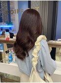 艶髪ブラウンカラー