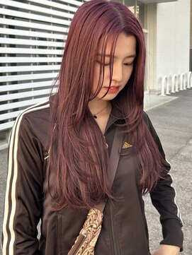 レシェル 多治見店(RECIEL) ロング×ピンクカラー　◎山本