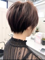 ジル ブラン 福岡(JIL BLAN) ハイライトレイヤーカットショートボブイルミナカラー天神大名