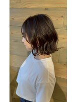 アクトワン(Act.1)&nbsp;切りっぱなしボブ★ウェーブアレンジ