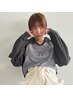 【前髪であか抜け♪】前髪縮毛矯正＋カット＋TR＋マーブ ￥15950→￥12750
